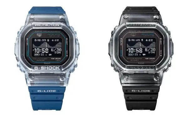 Casio G-LIDE Hadir dengan Fitur Pemantauan Detak Jantung dan Grafik Pasang Surut