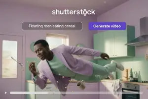 Video generator milik Shutterstock. (Sumber: Shutterstock)