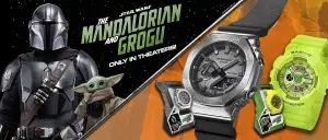 G-SHOCK x Star Wars: The Mandalorian and Grogu. (Sumber: Casio)