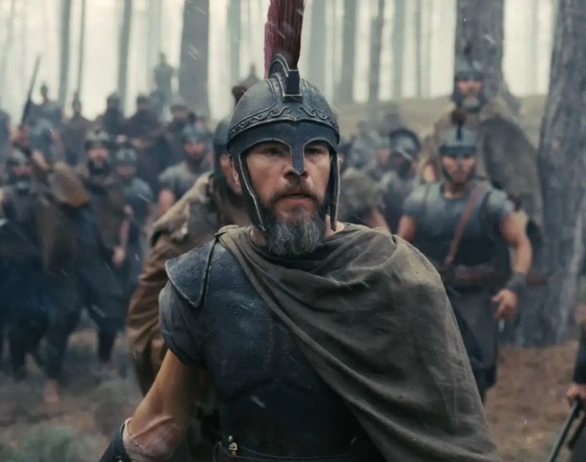 Karakter Odysseus diperankan oleh Matt Damon. (Sumber: Universal Pictures.)