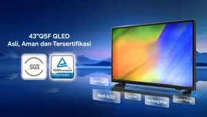 Samsung TV Real QLED. (Sumber: Samsung)