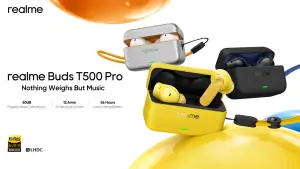 Realme Buds T500 Pro. (Sumber: realme)