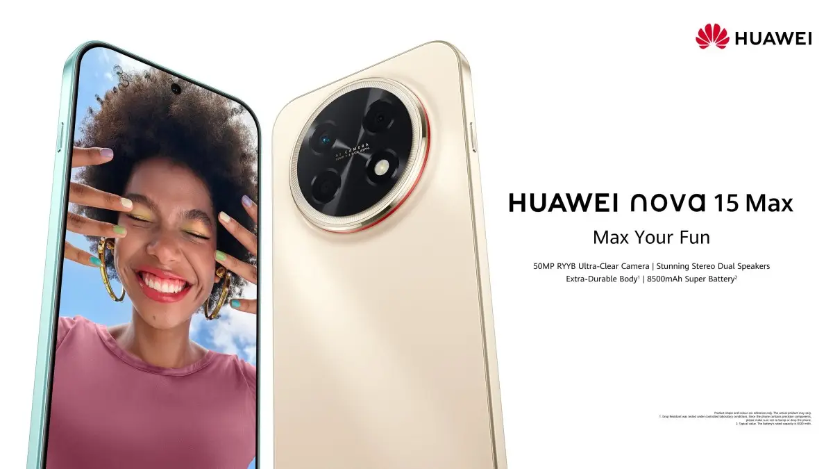 Huawei Nova 15 Max.
