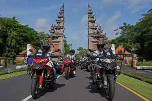 Gathering pemilik sepeda motor Ducati di Pulau Bali. (Sumber: istimewa)