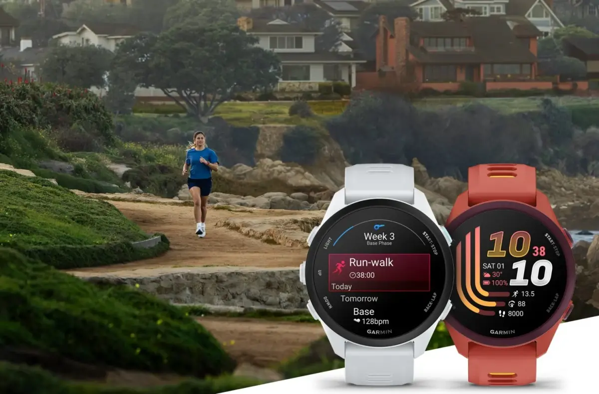 Garmin Forerunner 70 dan Forerunner 170. (Sumber: Garmin)