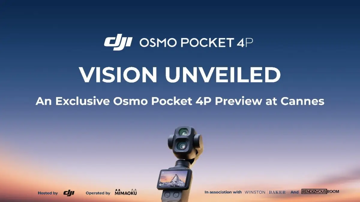DJI Osmo Pocket 4P.
