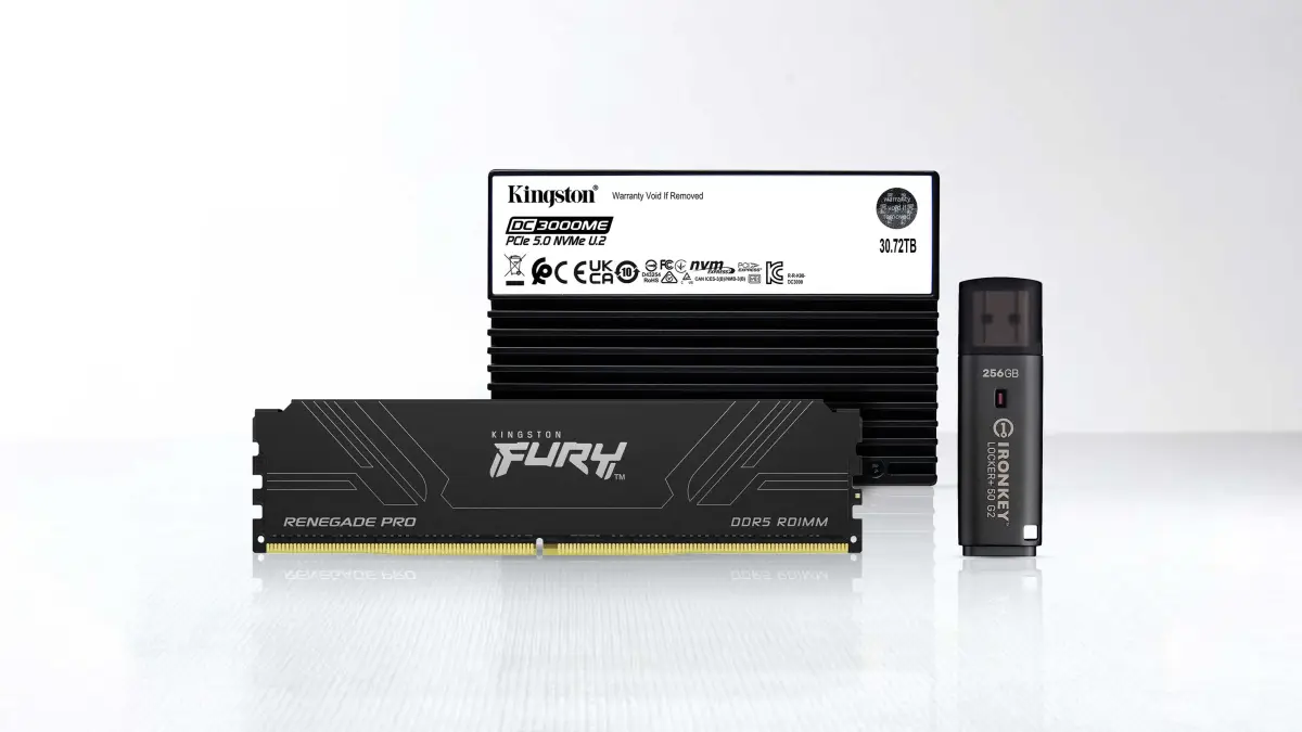 Tiga produk baru dari Kingston. (Sumber: istimewa)