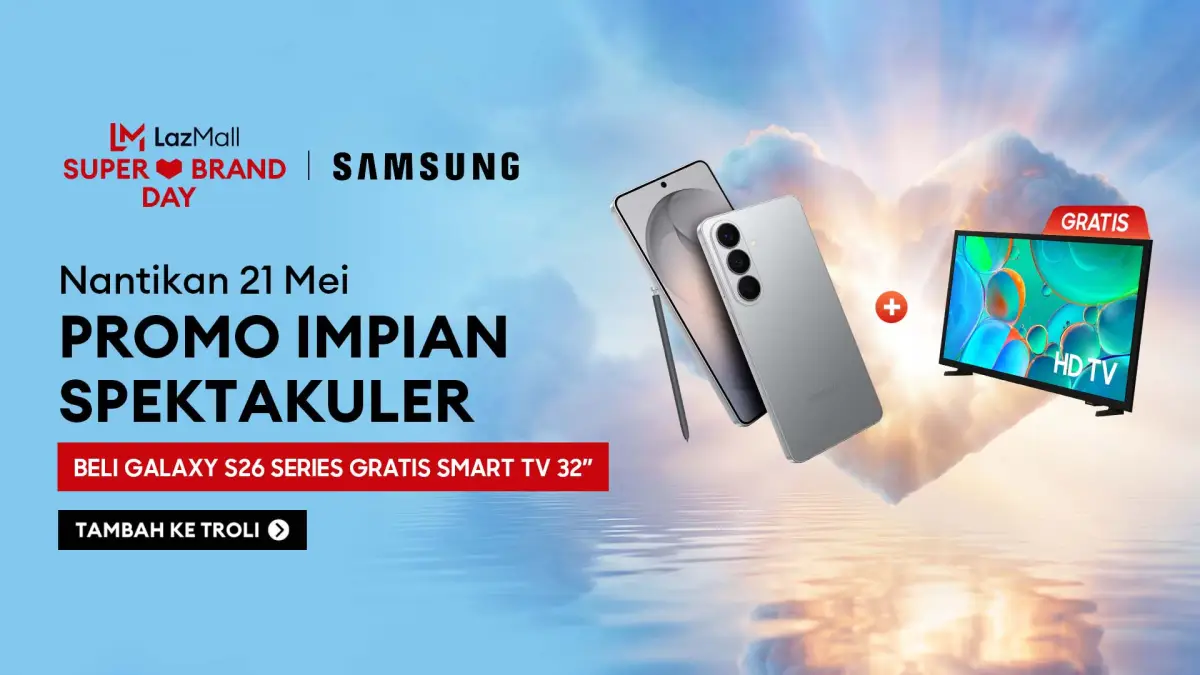 Samsung x Lazada Super Brand Day 2026. (Sumber: null)