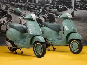 Vespa Primavera dan GTS edisi hari jadi ke-80. (Sumber: piaggio)