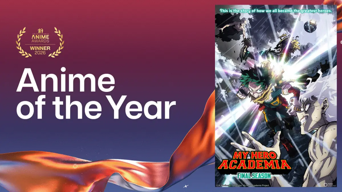 My Hero Academia dinobatkan sebagai pemenang Crunchyroll Anime Awards 2026. (Sumber: istimewa)