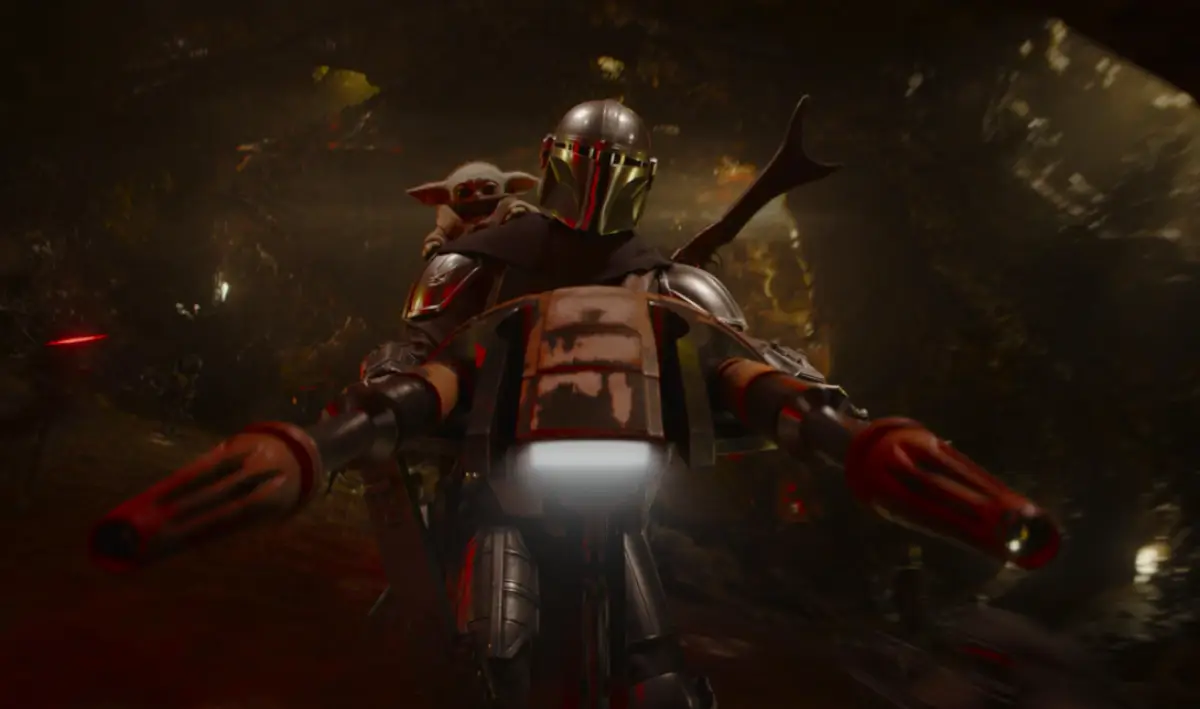 Star Wars: The Mandalorian and Grogu.