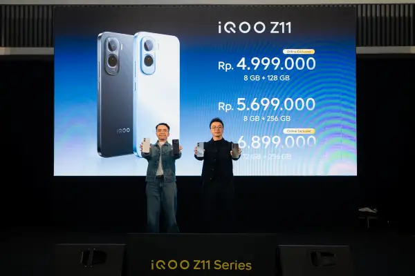 Spek dan Harga iQOO Z11, Pecahkan Rekor MURI dengan Kapasitas Baterai Jumbo