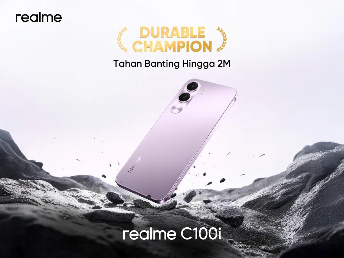 Realme C100i. (Sumber: Realme)