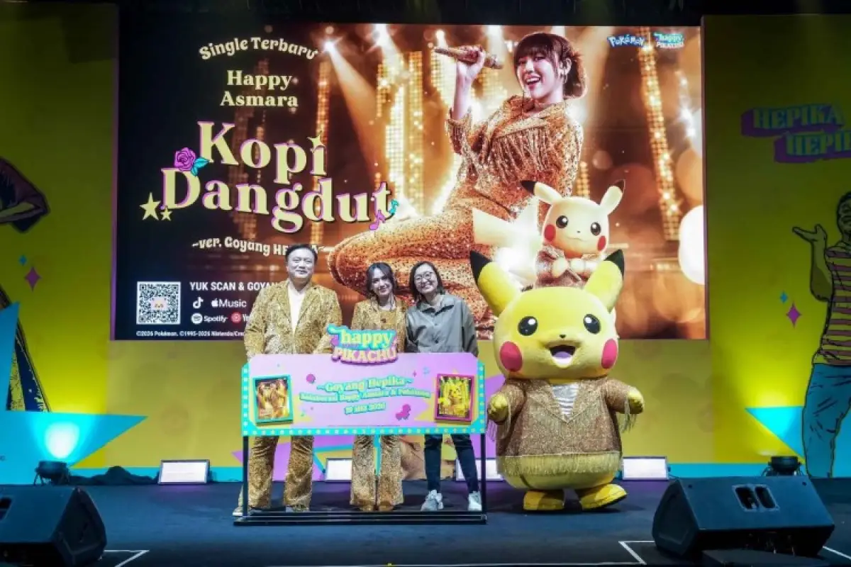 Pikachu x Happy Asmara. (Sumber: null)