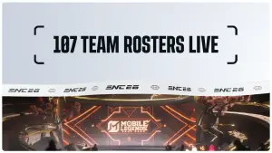 Pengumuman roster tim nasional Indonesia divisi Mobile Legends: Bang Bang di ajang ENC 26. (Sumber: istimewa)