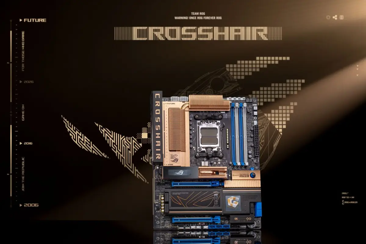 Motherboard Crosshair 2026. (Sumber: ASUS ROG)