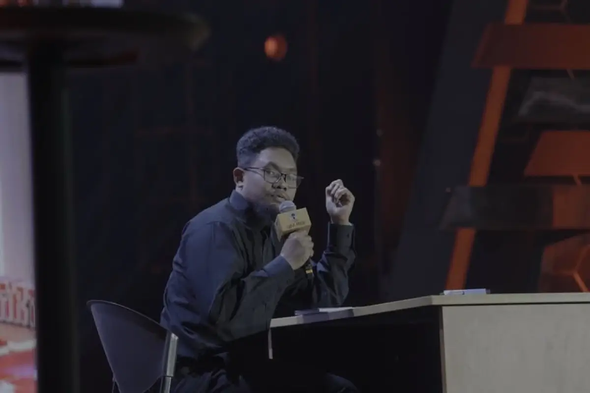 Chairul Mukmin juara pertama SUCI 12. (Sumber: UMY)
