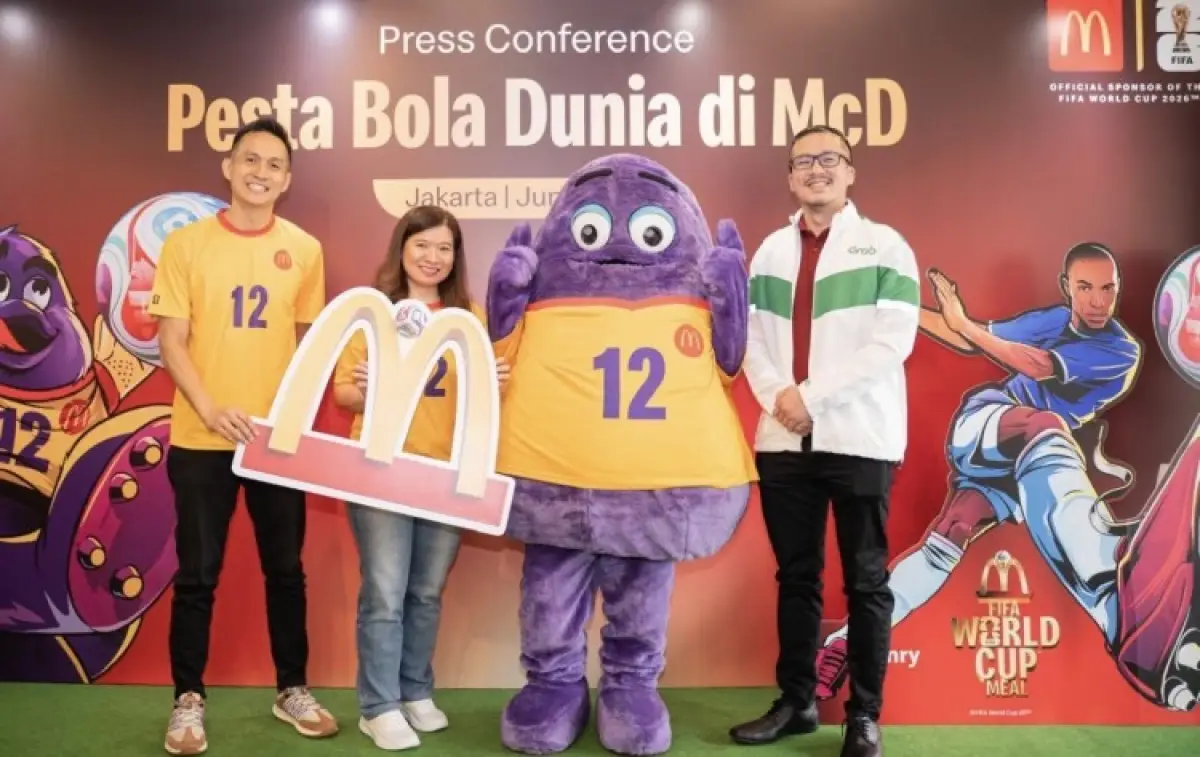 Kampanye FIFA World Cup Goes to McDonald’s. (Sumber: ist)
