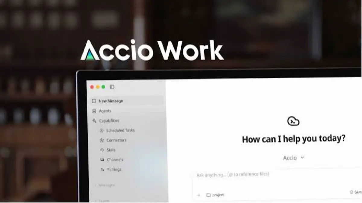 Agen AI Accio Work. (Sumber: Alibaba.com)