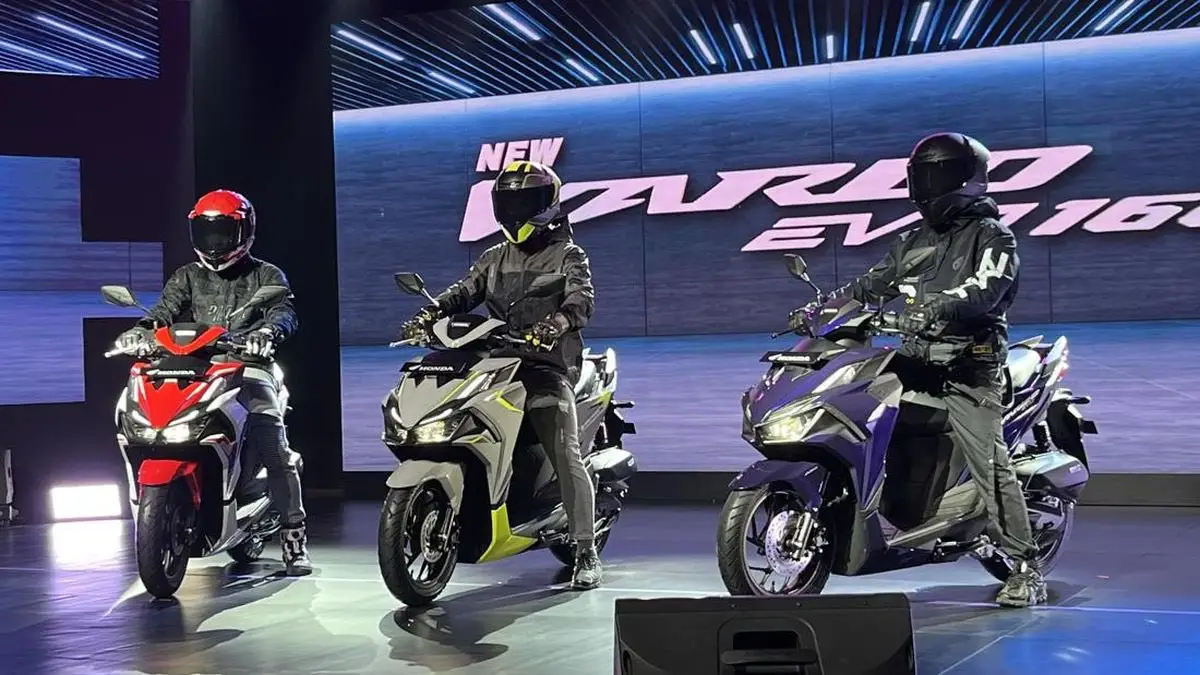 Tiga model New Honda Vario Evo 160. (Sumber: Astra Honda Motor)