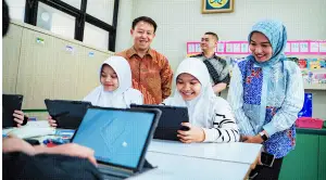 Program edukasi Samsung. (Sumber: ist)
