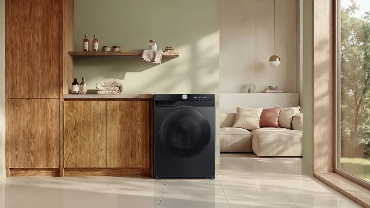 Samsung Bespoke AI Washer Dryer. (Sumber: null)