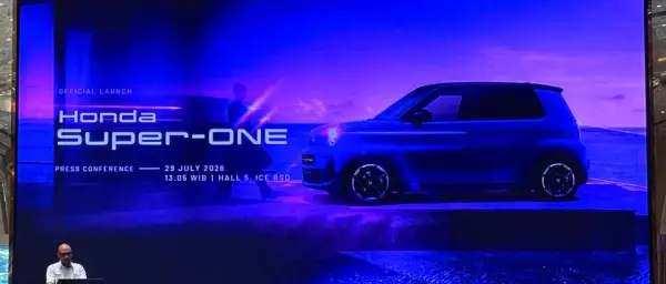 Honda Super One akan dipajang di gelaran GIIAS 2026. (Sumber: Honda)