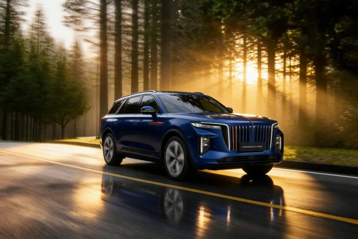 Hongqi E-HS9. (Sumber: Hongqi)