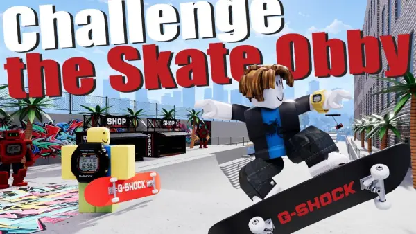 Casio Bawa Pengalaman G-SHOCK Baru di Roblox