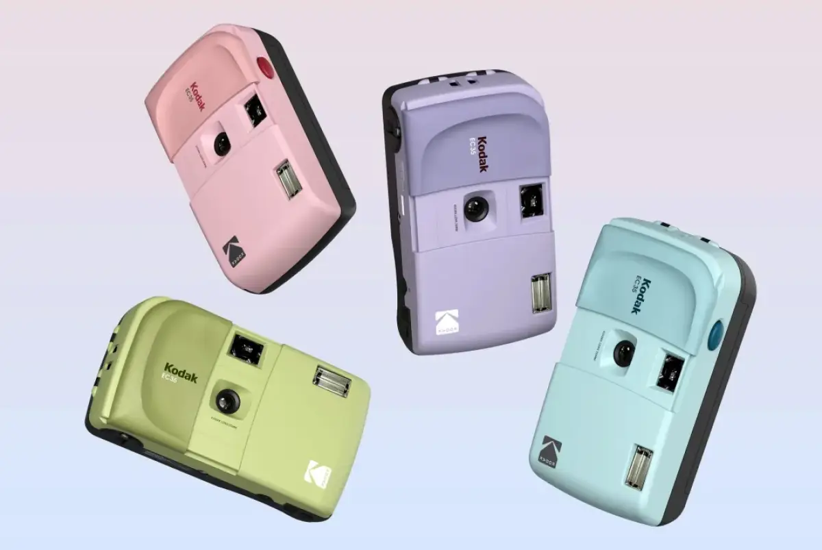 Kodak EC35 punya empat varian warna. (Sumber: Kodak)