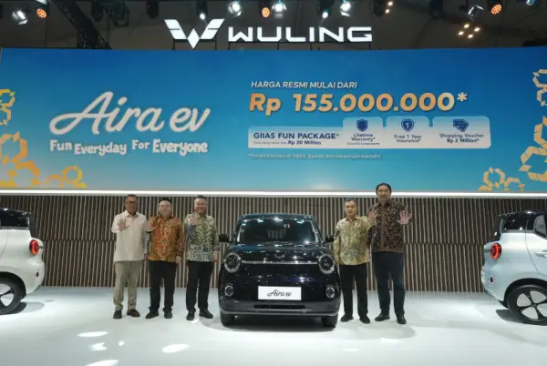 GIIAS 2026: Wuling Aira Ev Resmi Meluncur, Ada Model Standar Range dan Long Range