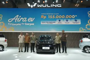 Wuling Aira ev. (Sumber: Wuling)