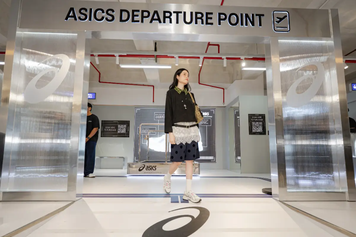 ASICS Gel-Stratus MC Pop Up Experience di Nirmana Falatehan Blok M. (Sumber: istimewa)