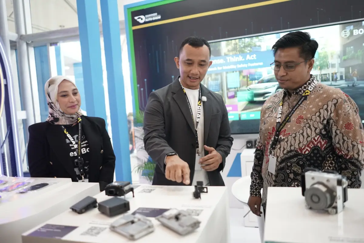 Teknologi keselamatan pada otomotif buatan Bosch. (Sumber: istimewa)
