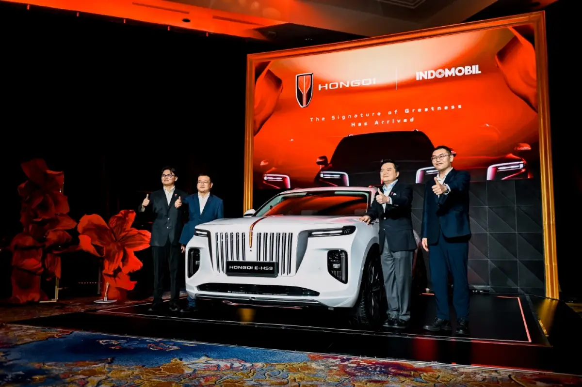 Hongqi E-HS9 resmi meluncur di Indonesia. (Sumber: dok hongqi)