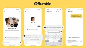 Obrolan di Bumble bagi yang sudah match. (Sumber: Bumble)