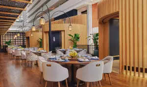 Dining room di Le Ju Xuan. (Sumber: istimewa)