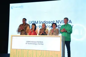Peluncuran AI Technology Center di kampus UGM. (Sumber: UGM)