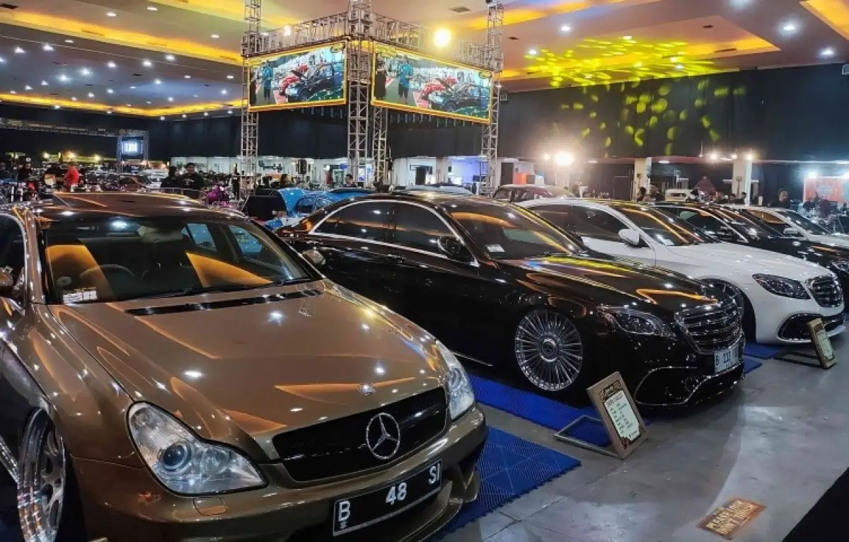 Indonesia Custom Show 2026 yang digelar di JEC, Bantul, Yogyakarta. (Sumber: istimewa)