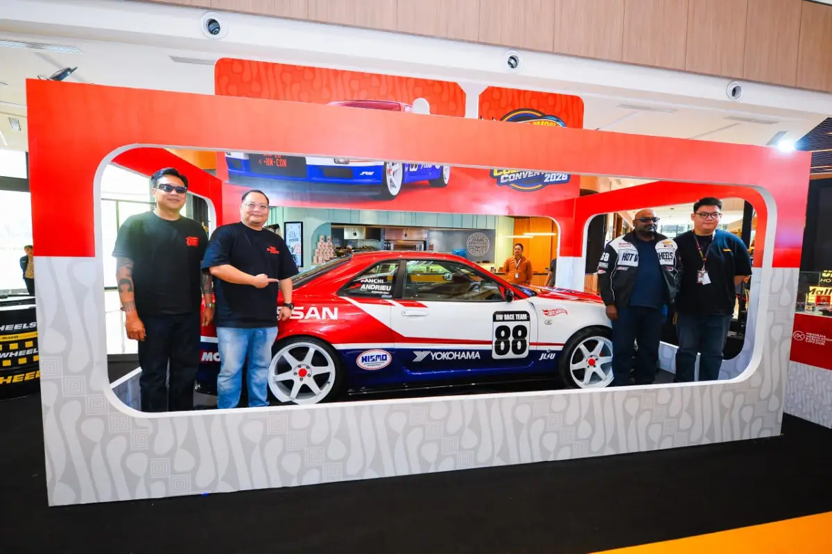 Skala asli Hot Wheels Convention Car 2026. (Sumber: istimewa)