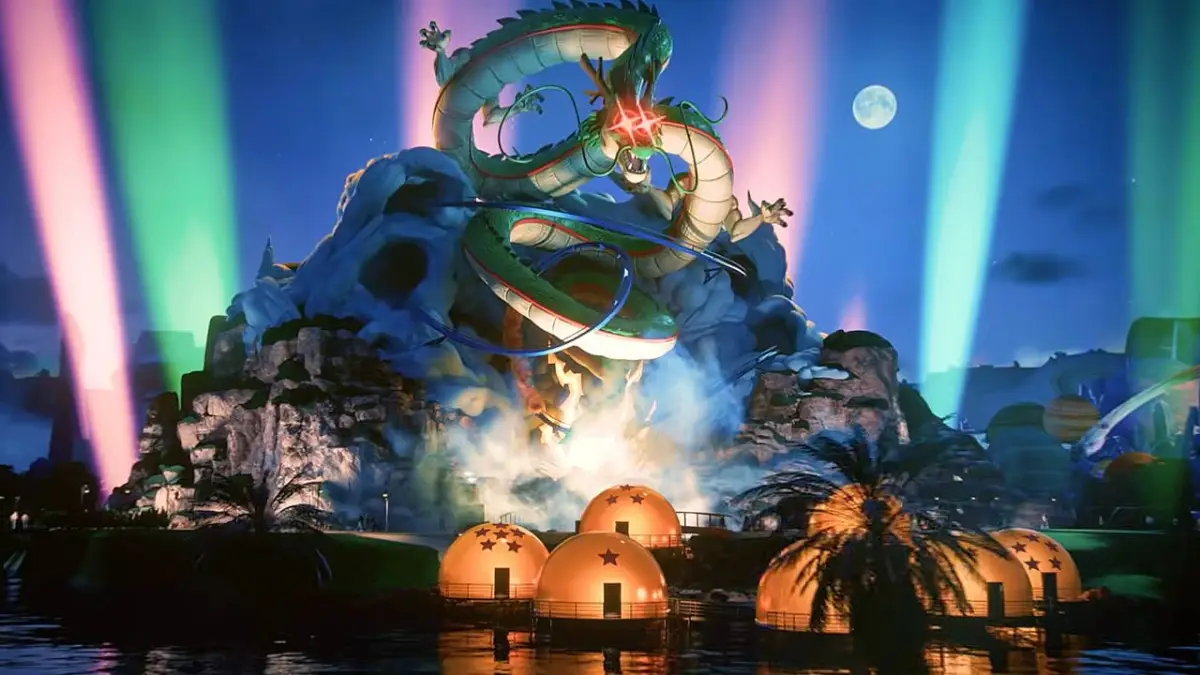 Taman hiburan bertemakan Dragon Ball Z. (Sumber: null)
